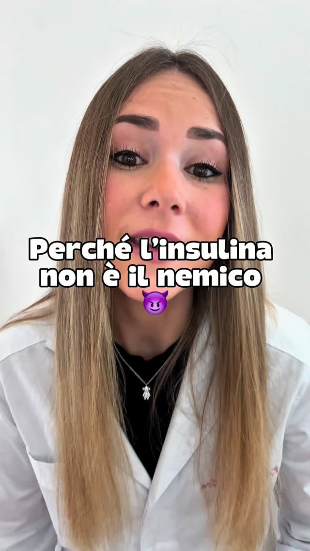  Perchè insulina non è un nemico?